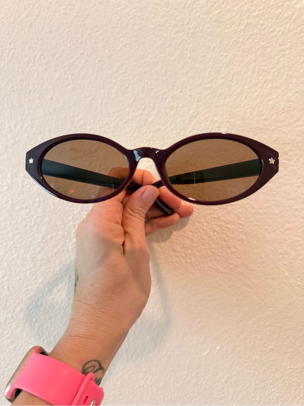 Brown wine Frame Sunglasses with Brown Lenses - Picture 6 of 7